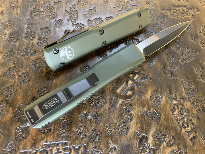 Microtech Ultratech OTF Automatic Knife Bayonet Standard OD Green