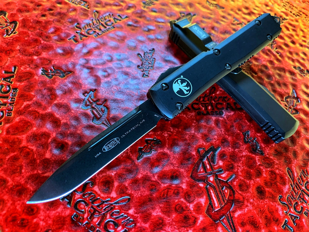 Microtech Ultratech Single Edge DLC Tactical Standard DLC Accents