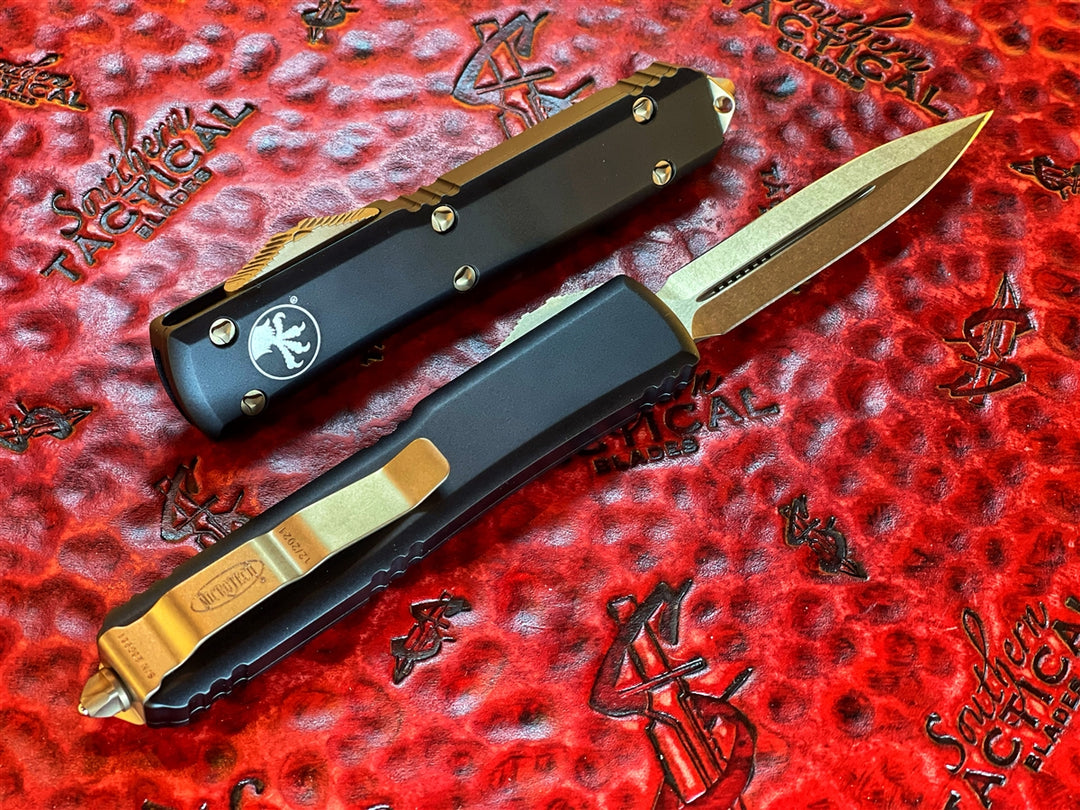 Microtech Ultratech Double Edge Bronzed Standard