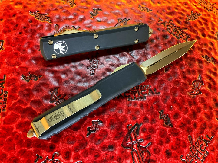 Microtech Ultratech Double Edge Bronzed Apocalyptic Standard