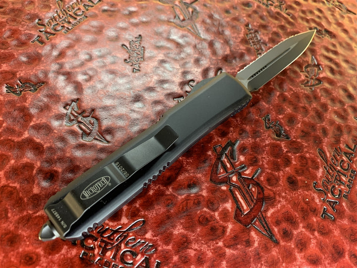 Microtech Ultratech OTF Automatic Knife Double Edge Full Serrated Tactical