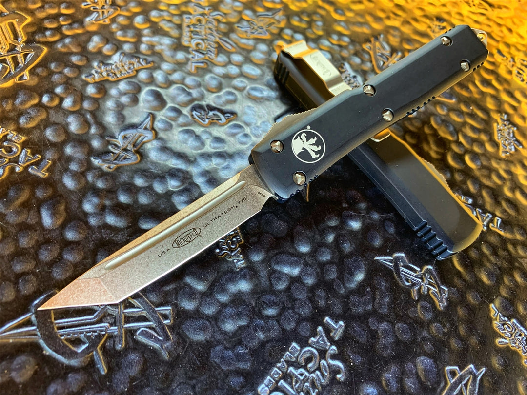 Microtech Ultratech Tanto Stonewashed Standard