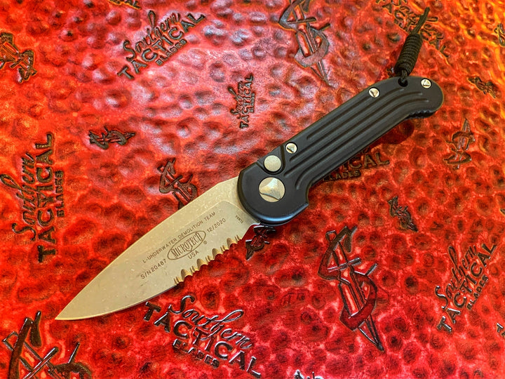 Microtech LUDT Single Edge Apocalyptic Part Serrated