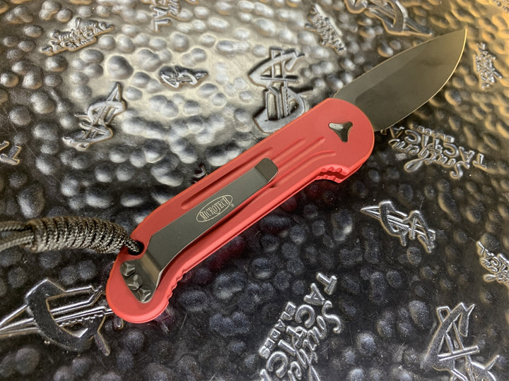 Microtech LUDT Single Edge Red Standard