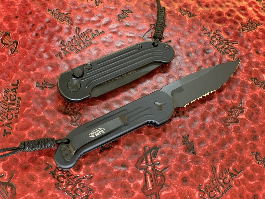 Microtech LUDT Single Edge Part Serrated Tactical