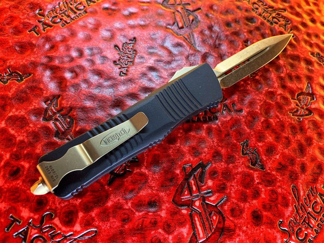 Microtech Troodon Double Edge Bronzed Standard