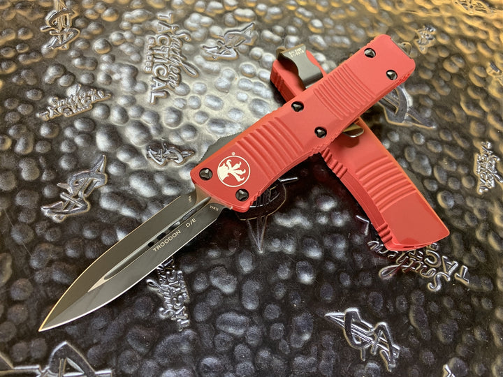 Microtech Troodon Double Edge Standard Red