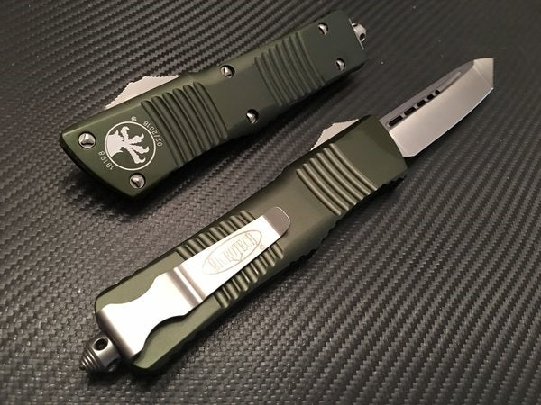 Microtech Combat Troodon Tanto Satin Standard OD Green