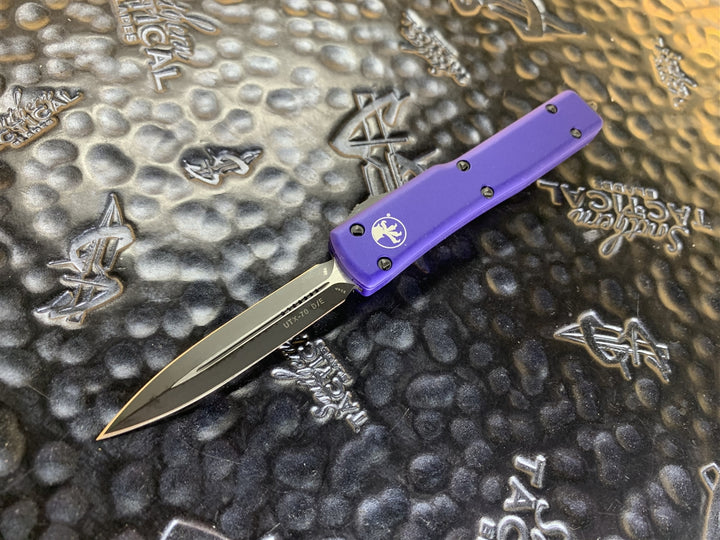 Microtech UTX-70 Double Edge Standard Purple