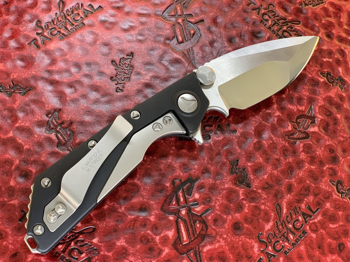 Microtech DOC Manual Flipper Satin Standard – SouthernBlades