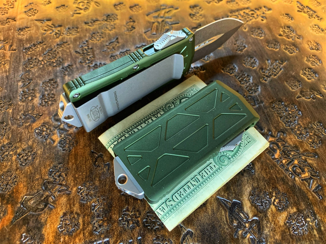 Microtech Exocet Double Edge Stonewashed Standard OD Green