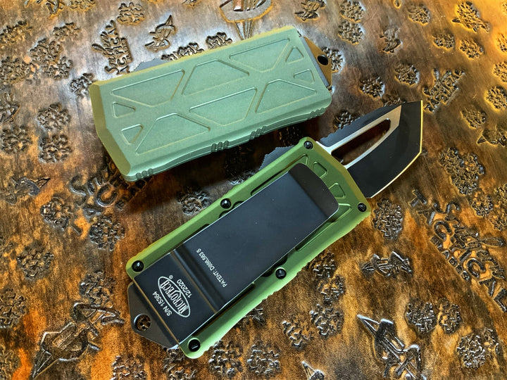 Microtech Exocet Tanto Edge Standard OD Green