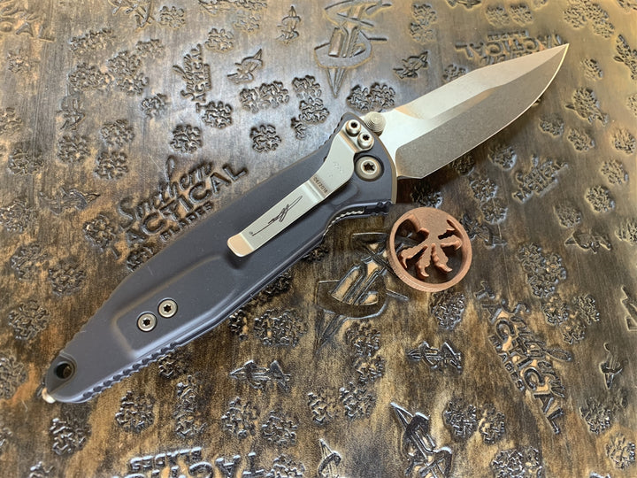 Microtech Socom Elite Manual Bronzed Spear Point Signature Series