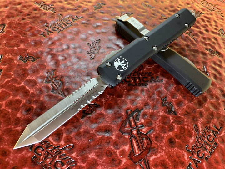 Microtech Ultratech Spartan Satin Part Serrated