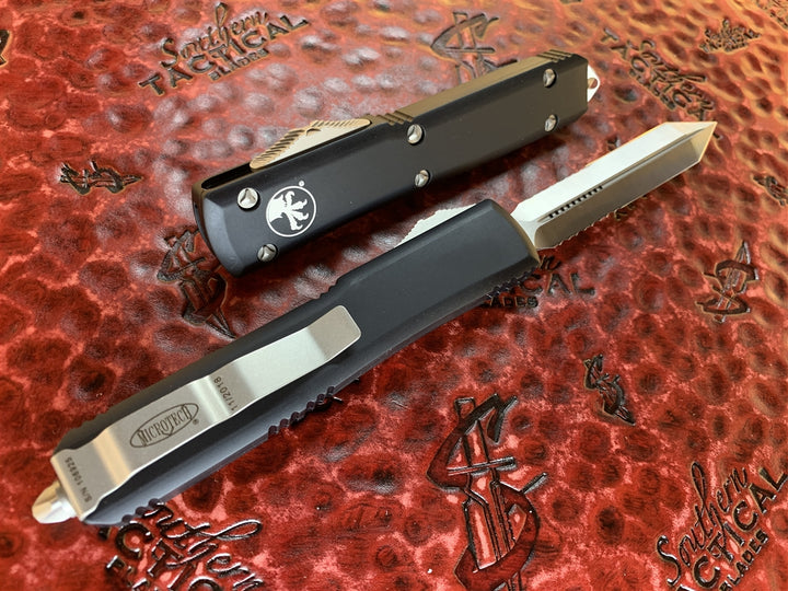 Microtech Ultratech Spartan Satin Part Serrated