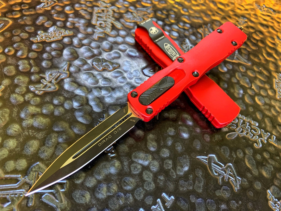 Microtech Dirac Double Edge Standard Red
