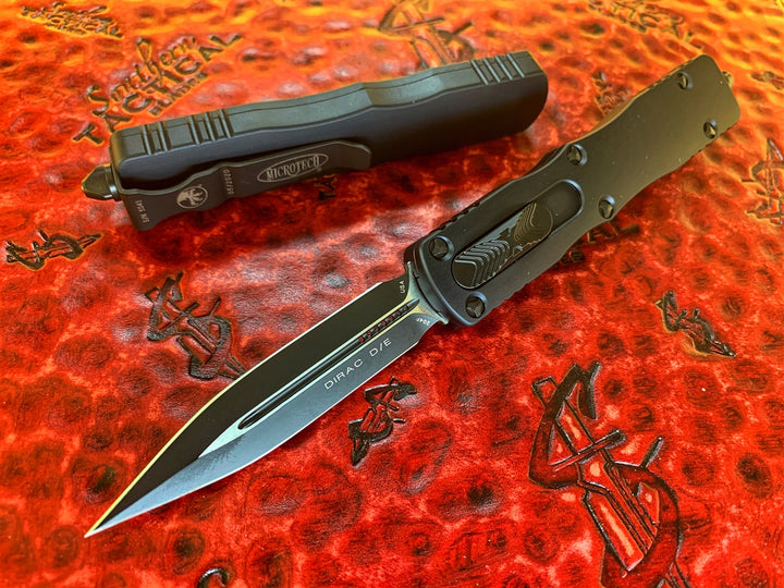 Microtech Dirac Gold Microtech Dirac Double Edge Standard Tactical