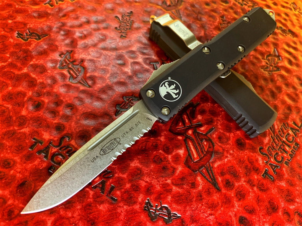 Microtech Custom Knife UTX-85 SE OTF Auto Tactical Partial