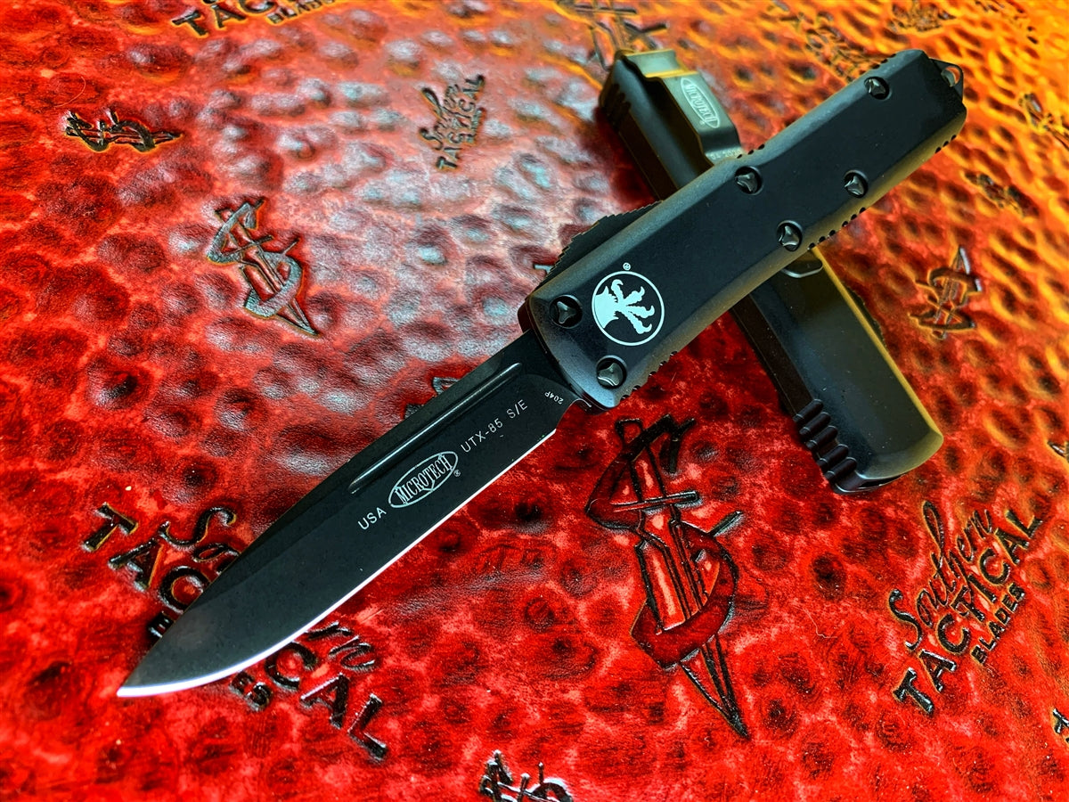 Microtech UTX-85 Single Edge Standard DLC Tactical