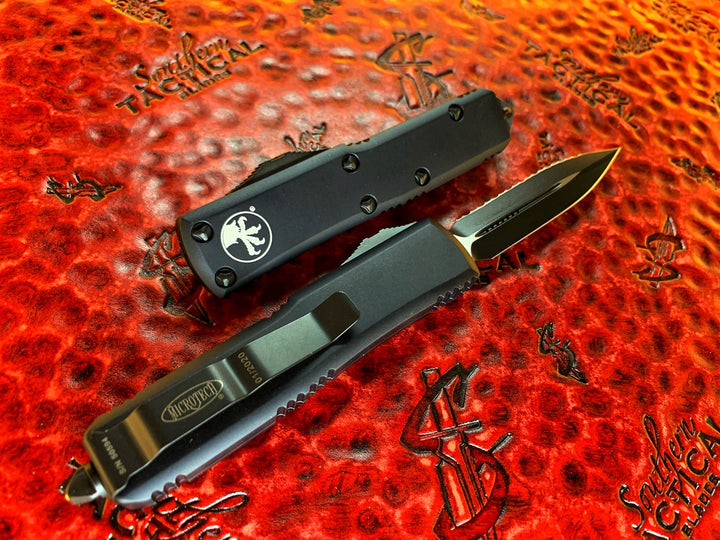Microtech UTX85 Double Edge Full Serrated Tactical