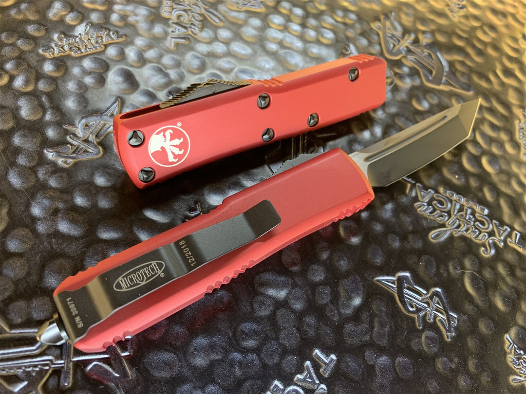 Microtech UTX85 Tanto Standard Red