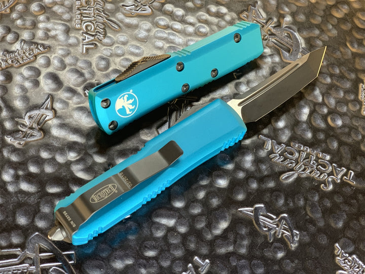 Microtech UTX85 Tanto Standard Turquoise