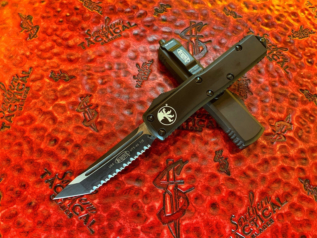 Microtech UTX85 Tanto Full Serrated Tactical