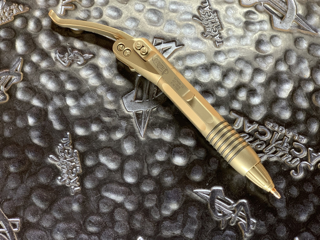 Microtech Siphon Ii Microtech Knives Siphon II Bronzed Apocalyptic | Southern Tactical Blades