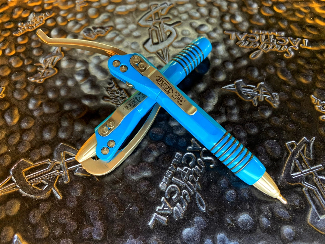 Microtech Siphon Ii Microtech Siphon II Light Blue