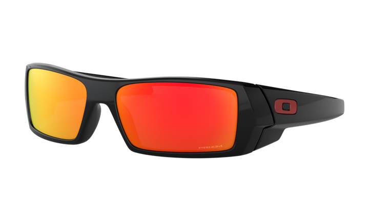 Oakley Sunglasses Gascan Polished Black Frames w/ Prizm Ruby