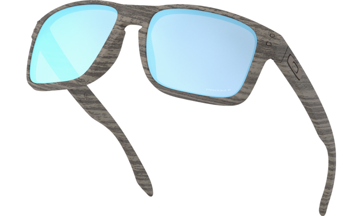 Oakley Holbrook Sunglasses -  Woodgrain Collection w/ Prizm Deep Water Polarized