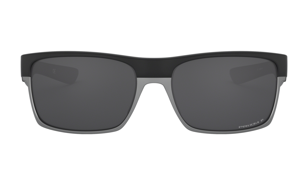 Oakley TwoFace Sunglasses Matte Black w/ Prizm Black Polarized Lenses