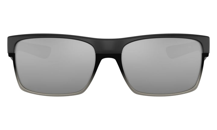 Oakley TwoFace Sunglasses Machinist Collection - Matte Black w/ Chrome Iridium
