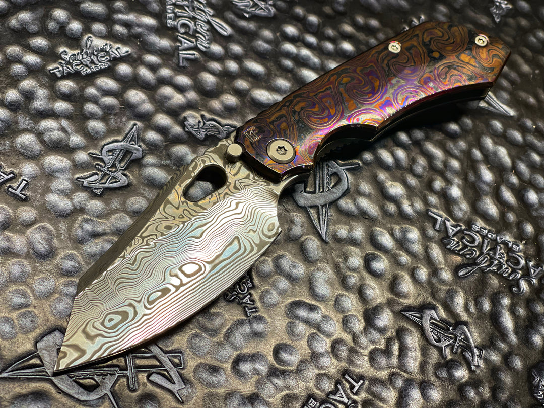 Custom Knife Factory / Rotten Designs Evolution 3.0 Folding Knife (Pre-Owned)
