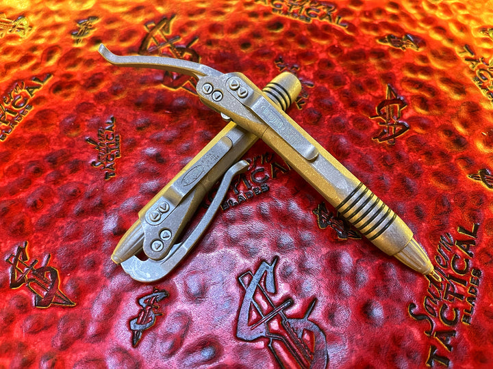 Microtech Siphon Ii Microtech Siphon II Apocalyptic Standard Custom Pen | SouthernBlades