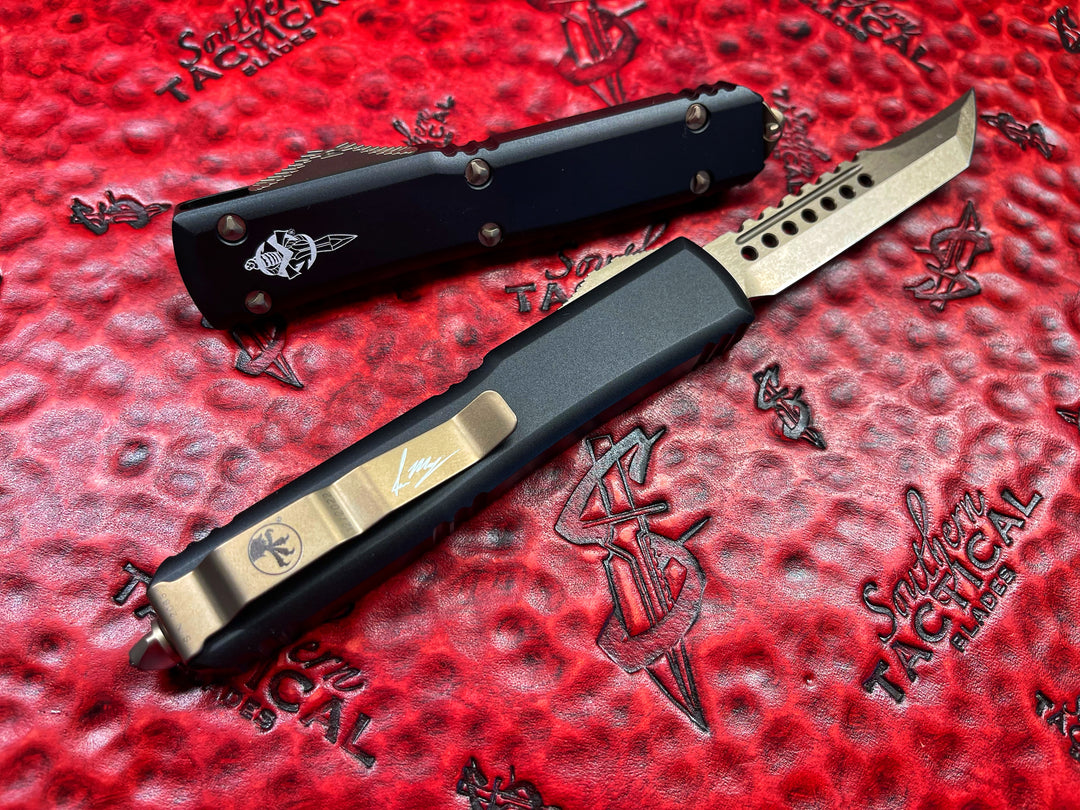 Microtech Hell Microtech Ultratech Hellhound Bronzed Standard