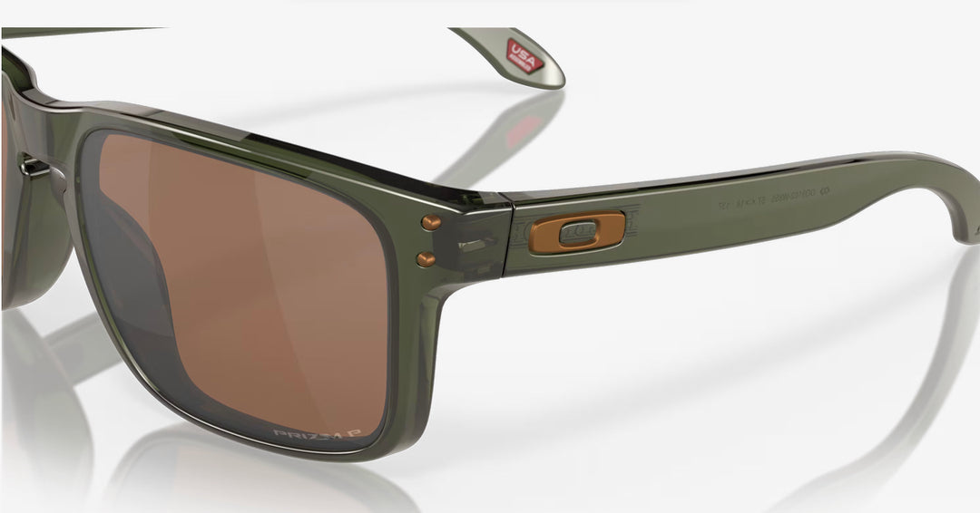 OPEN BOX Oakley Holbrook Sunglasses Olive Ink Prizm Tungsten Lenses