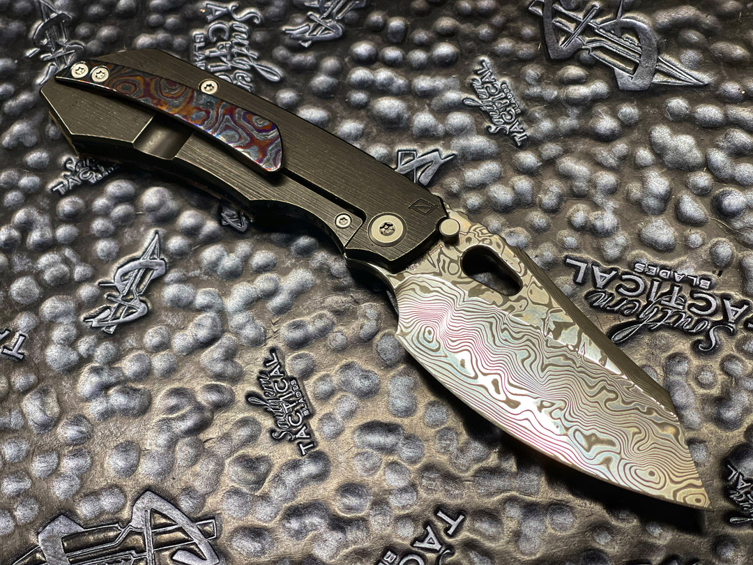Custom Knife Factory / Rotten Designs Evolution 3.0 Folding Knife (Pre-Owned)