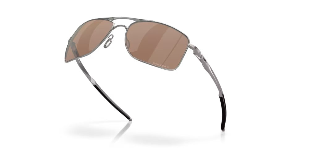 Oakley Gauge 8 Polished Chrome with Prizm Tungsten Polarized Lenses