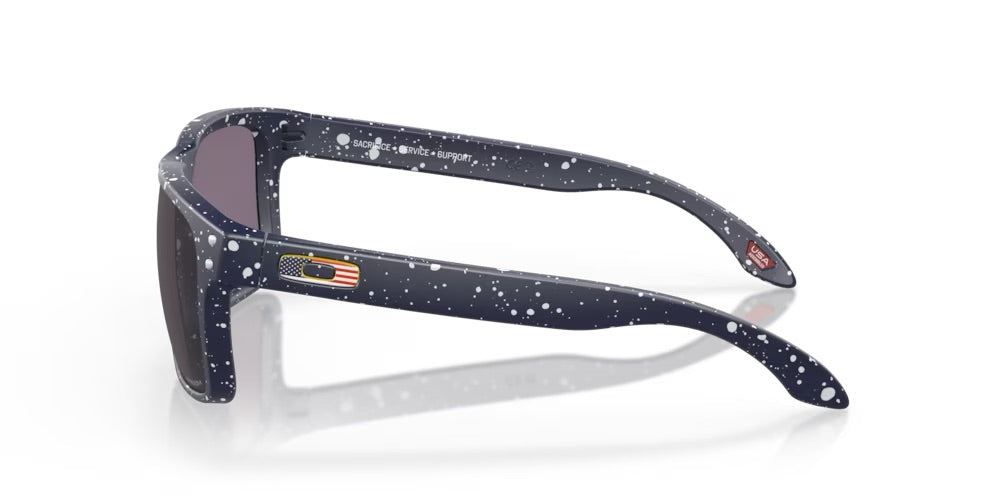 OPEN BOX Oakley Holbrook Standard Issue Sunglasses Navy Splatter with Prizm Grey Lenses