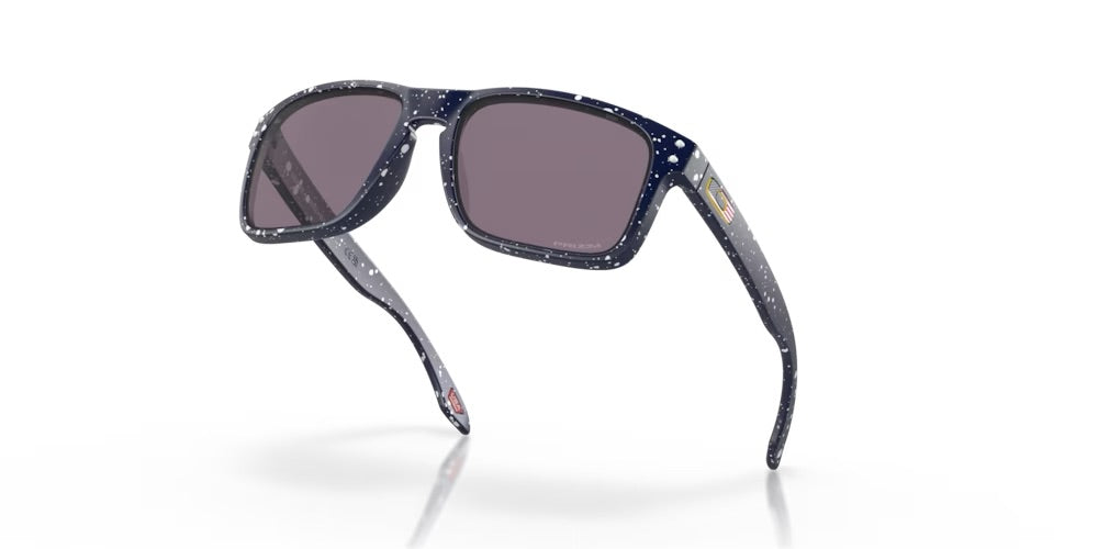 OPEN BOX Oakley Holbrook Standard Issue Sunglasses Navy Splatter with Prizm Grey Lenses