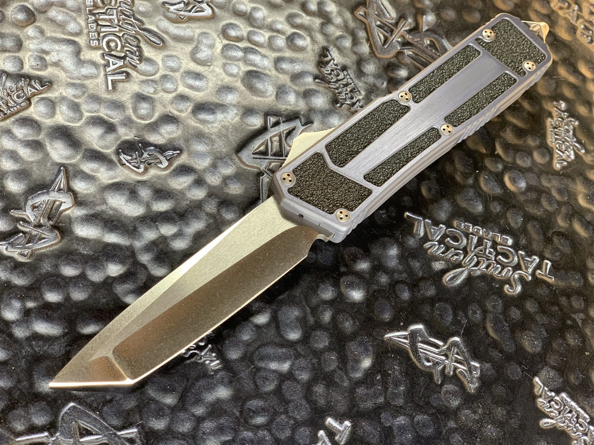 Marfione Custom Scarab Tanto Stonewashed Gunmetal Grey