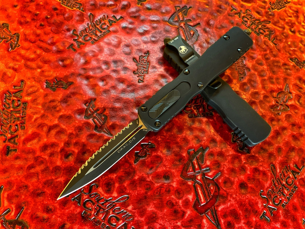 Microtech Dirac Double Edge Full Serrated Tactical